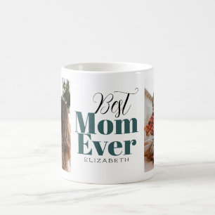 Best Mum Ever Typography Customised  Coffee Mug