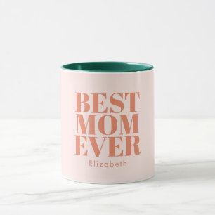 Best Mum Ever Typography Customised  Mug