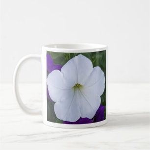 Best Mum Ever White Flower Photo Bible Verse Coffee Mug