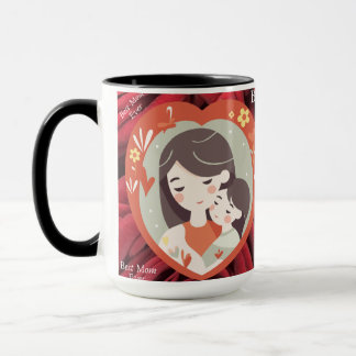 Best Mum Ever Wildflower Mother's Day Mug