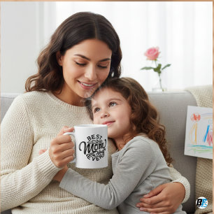 "Best Mum Ever" with mum photo, Mother's Day Gift Coffee Mug