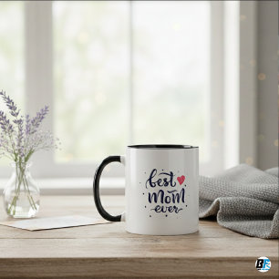 Best Mum Ever With Mum Photo, Mother's Day Gifts Mug