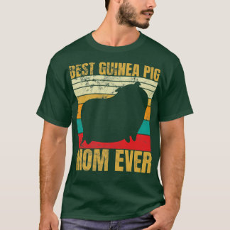 Best Mum Furry Potato funny guinea pig  T-Shirt