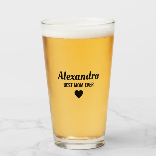 Best Mum Glass (Front Filled)