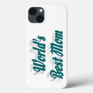 Best Mum green text iPhone 13 Case