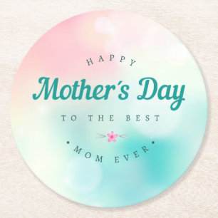 Best Mum Happy Mother's Day Coaster