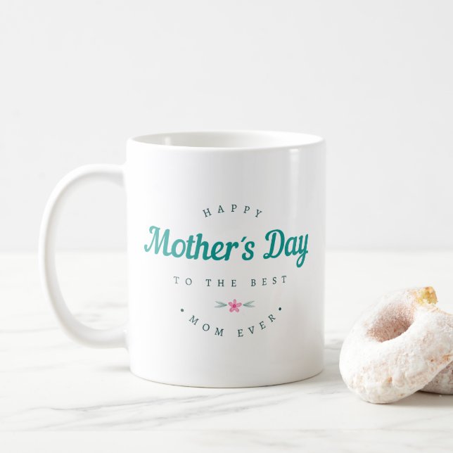 Best Mum Happy Mother's Day | Coffee Mug (With Donut)