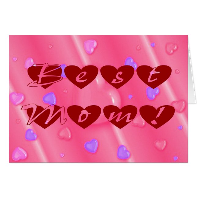 Best Mum in Hearts (Front Horizontal)