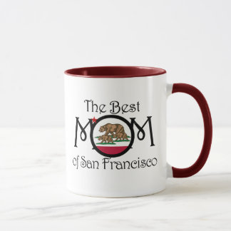 Best Mum In San Francisco with two cubs 11oz mug