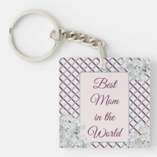 Best Mum in the World Key Ring