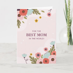 Best Mum In The World Mother's Day Card