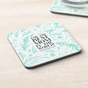 Best Mum in the World Mother's Day Coaster