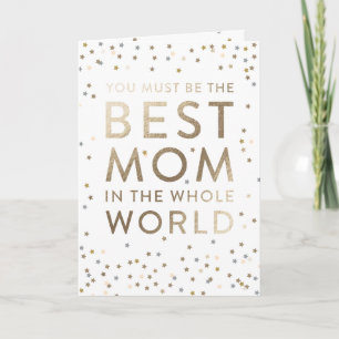 Best Mum in the World Mother's Day Greeting Card