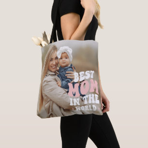 Best Mum in the World Photo Tote Bag
