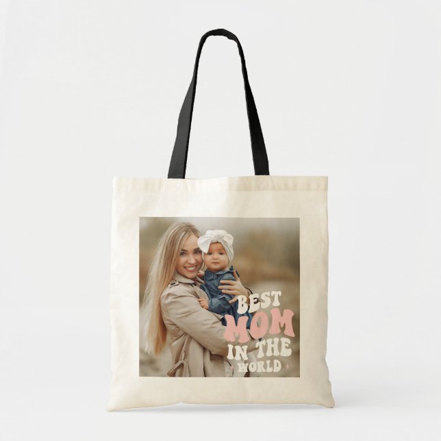 Best Mum in the World Photo Tote Bag (Front)