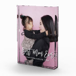 Best Mum Mother's Day Keepsake Personalised Photo Block<br><div class="desc">Perfect keepsake for Mum this Mother's Day. Customise with your own photo,  name and year.</div>