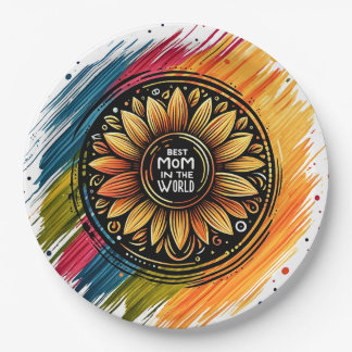 Best mum Party Plates