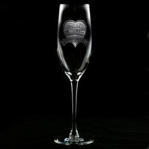 Best Mum Personalised Champagne Flute