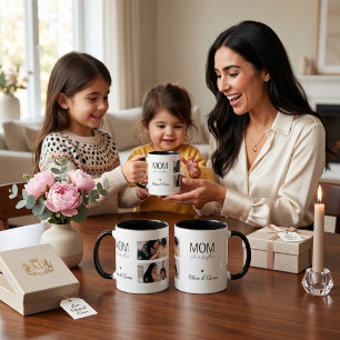 Best Mum Photo Collage Mug
