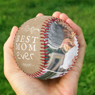 Best Mum Rustic Foliage 3 Custom Photos Mother Baseball