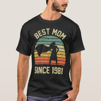 Best Mum Since 1981 Mum Mama Mummy Gifts Mothers D T-Shirt