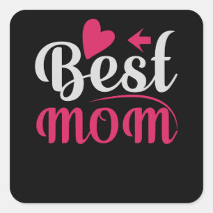 Best Mum Square Sticker