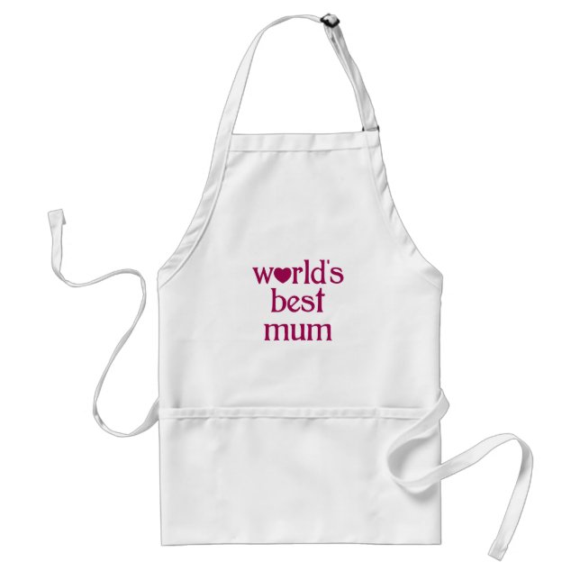 Best Mum Standard Apron (Front)