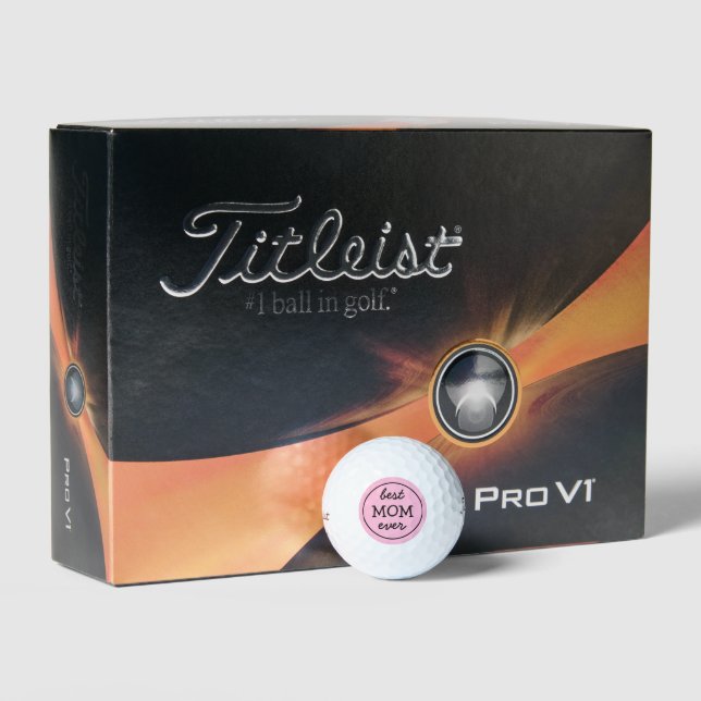 Best Mum Titleist Pro Golf Balls (Packaging)