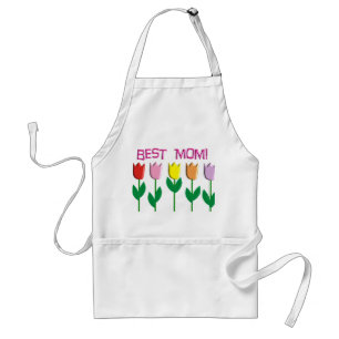 Best Mum Tulips Design gifts Standard Apron
