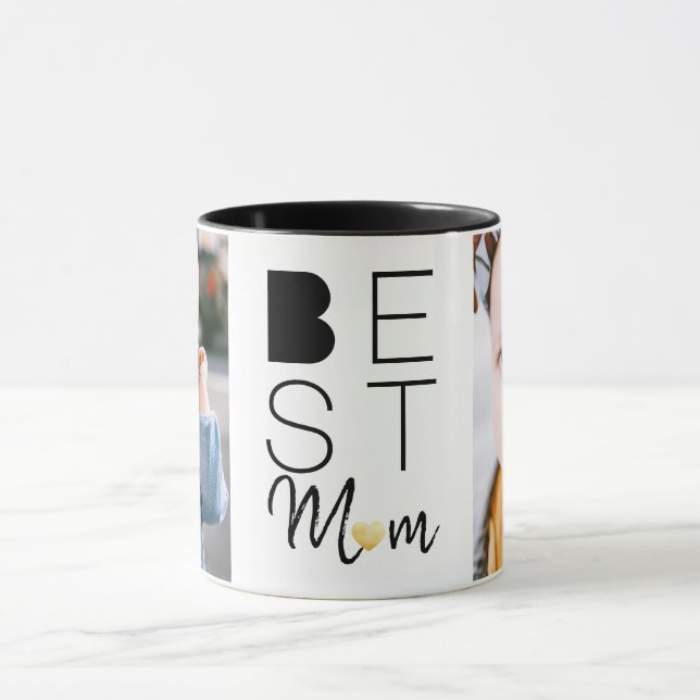 Best Mum Two Photo Mug (Center)
