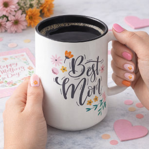 Best Mum Two-Tone Coffee Mug