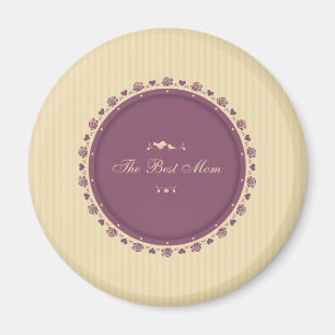 Best Mum Vintage Mother's Day   Magnet