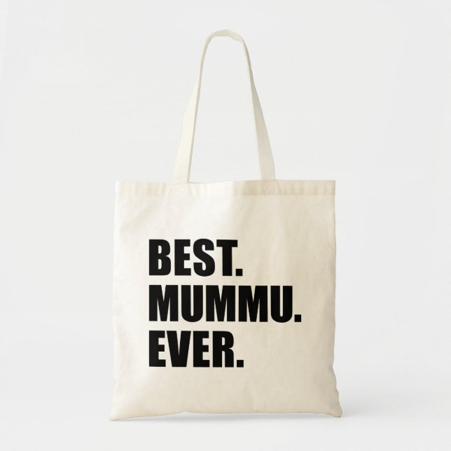 Best Mummu Ever Finnish Grandmother Tote Bag (Front)