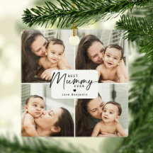 Best Mummy Ever 4 Photo Collage Personalised