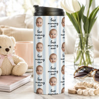 Best Mummy Ever Baby Face Photo Cutout Funny Cute
