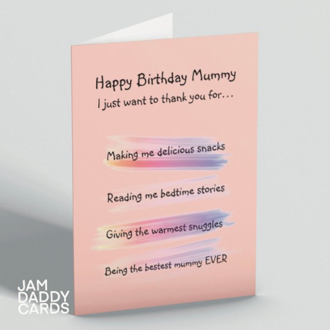 Best Mummy Ever In The World Card (Creator Uploaded)