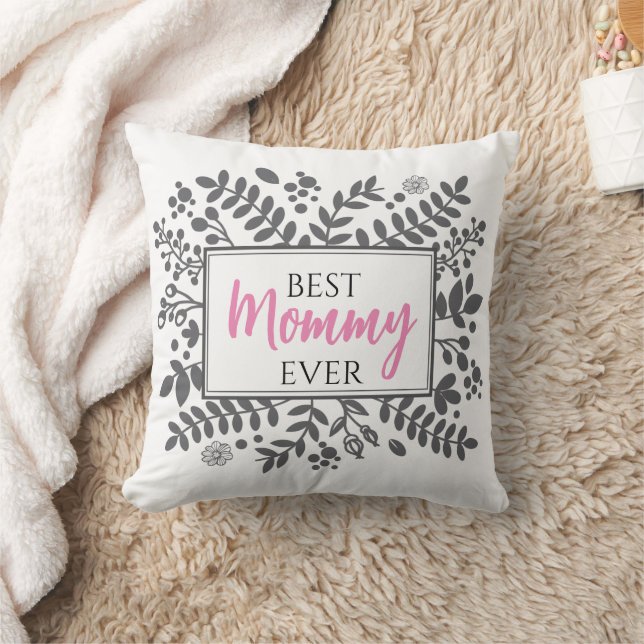 Best Mummy Ever Keepsake Memory Mothers Day  Cushion (Blanket)