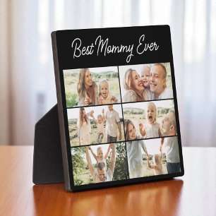 Best Mummy Ever Mother's Day 6 Photo Collage Plaque