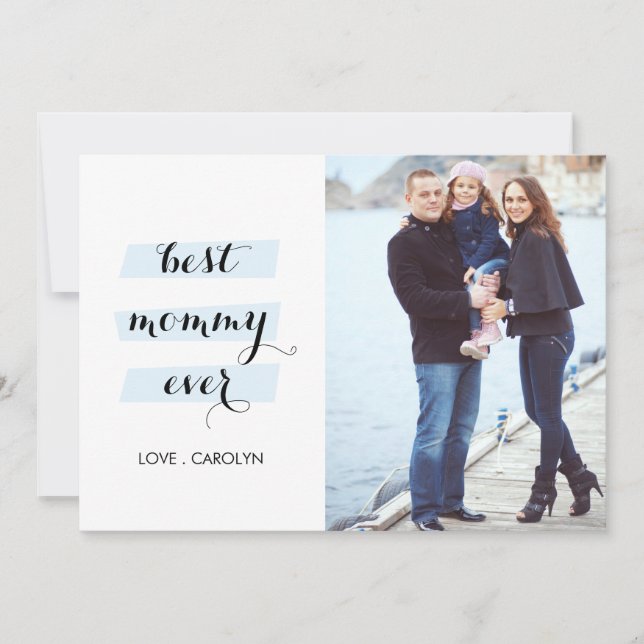 Best Mummy Ever Mother's day Card (Front)