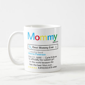 Best Mummy Ever Search engine Result with message Coffee Mug