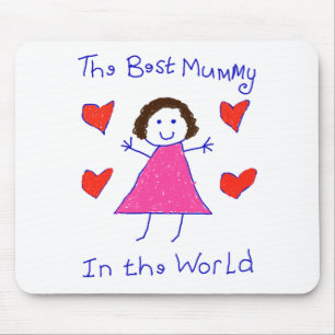 Best Mummy In The World Mouse Pad