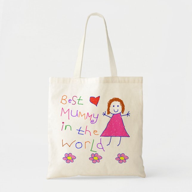 Best Mummy in World Tote Bag (Front)