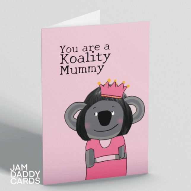 Best Mummy Koala Birthday Card (Creator Uploaded)
