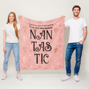 Best Nan  Fleece Blanket