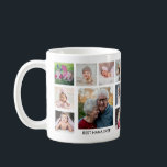 Best Nana Ever 18 Family Photo Collage Coffee   Mug<br><div class="desc">Unique 18 photo collage mug with 'best nana ever ' and ' we love you' typography to make it a beautiful keepsake gift for grandmother for Christmas, birthday, mother's day, grandparent's day.</div>