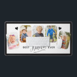 Best Nana Ever Calligraphy 5 Photo Desk Mat<br><div class="desc">This grandparent desk mat provides space for 5 photos,  allowing you to showcase favourite pictures of your grandchildren. The design features a modern style calligraphy that reads: “Best Nana Ever” and is accented with a black border. This desk mat is a perfect gift for any grandmother.</div>