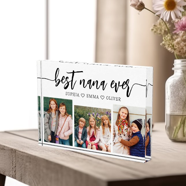 Best NaNa Ever - Grandchildren Photo Collage Block (Creator Uploaded)