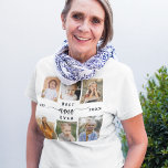 Best NaNa Ever - Grandchildren Photo Collage T-Shirt<br><div class="desc">Celebrate the "Best NaNa Ever" with this personalised Grandchildren Photo Collage T-Shirt. This heartfelt gift features a beautifully arranged collage of cherished photos capturing special moments, complemented by a loving message. Crafted from soft, durable fabric, it offers both comfort and style. The custom design ensures vibrant, clear prints of memorable...</div>