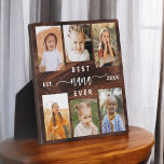 Best NaNa Ever - Grandchildren Wood Photo Collage Plaque<br><div class="desc">Celebrate the "Best NaNa Ever" with this personalised Grandchildren Photo Collage Plaque. This heartfelt gift features a beautifully arranged collage of cherished photos capturing special moments, complemented by a loving message. Crafted from high-quality materials with a sleek finish, it's ideal for displaying at home as a cherished keepsake. Perfect for...</div>
