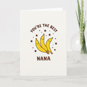 Best Nana Fruit Family Card